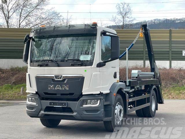 MAN TGM 18.320 4x2 Euro 6e Hyva Absetzkipper Demontažnii kamioni za podizanje kabela