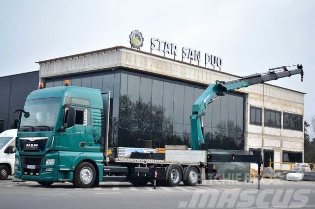 MAN TGX 26.440 6x2 HMF 4020 K4 Crane Kran Container Kamioni sa kranom