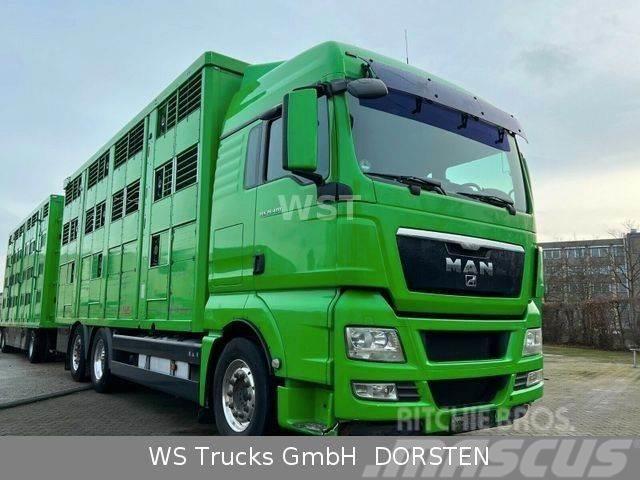 MAN TGX 26.480 XL KABA 3 Stock Vollalu Kamioni za transport stoke