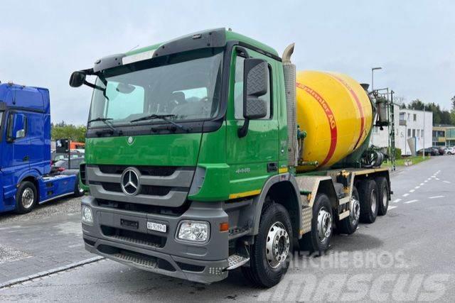 Mercedes-Benz Actros 4448 10x4 Stetter 12m3 Kamioni mikseri za beton