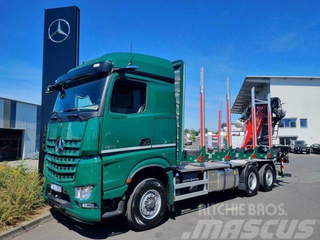 Mercedes-Benz Arocs 2751 L 6x2 (6x4) HAD + Kran: Epsilon M12Z Kamioni za drva