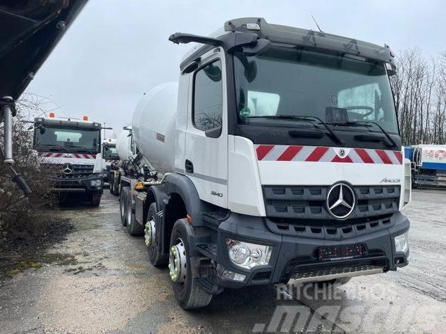 Mercedes-Benz Arocs 3240 8x4 Betonmischer Stetter 9m³ 10xvorh Kamioni mikseri za beton