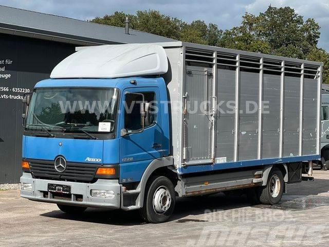 Mercedes-Benz Atego 1228 4x2 Blatt-/Luft 1.Stock Stehmann Kamioni za transport stoke