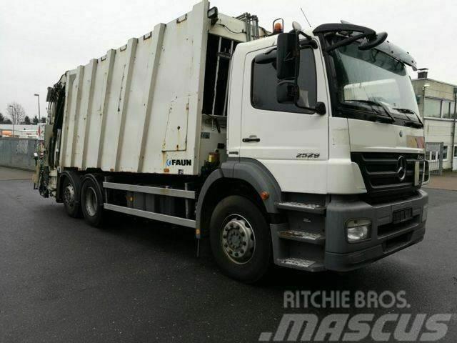 Mercedes-Benz Axor II 2529 6x2 FAUN Powerpress EURO 5 Kamioni za otpad