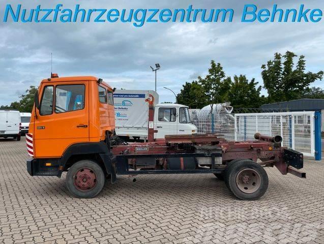 Mercedes-Benz LK 814 BB Meiller Abroller / AHK / 6 Zyl. Rol kiper kamioni s kukama za dizanje