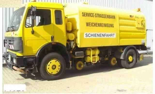 Mercedes-Benz SK 1820 4x2 Schienenreinigungs Kehrmaschine RAIL Kamioni za čišćenje ulica