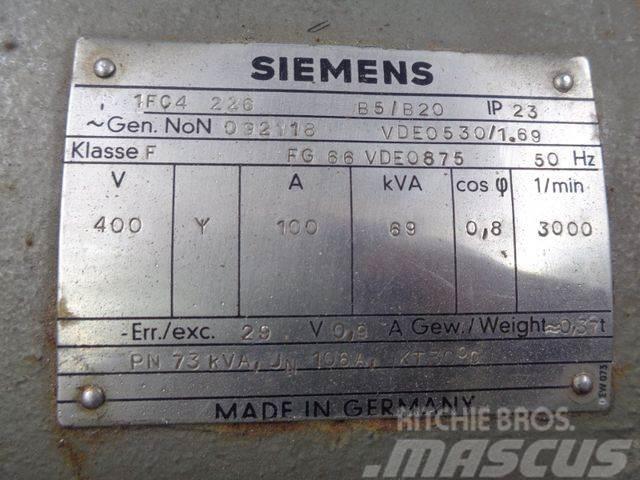  Notstromaggregat 68 KVA MWM Mercedes / Siemens Dizel agregati