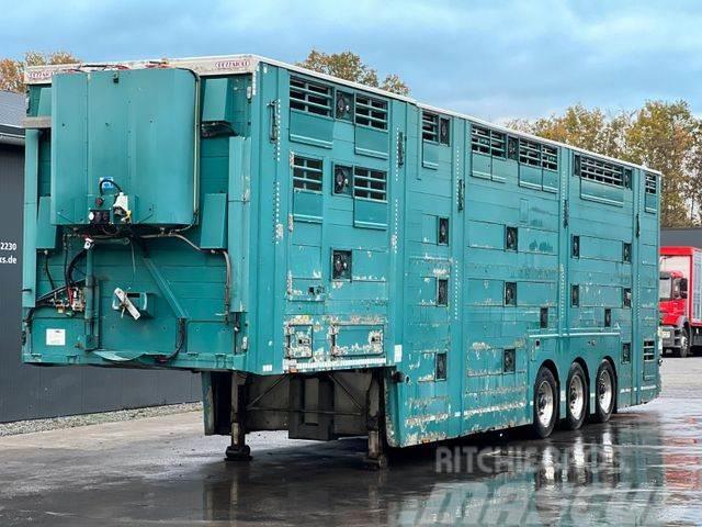 Pezzaioli 3.Stock Cattle-Cruiser Hals+Tiefbett Typ2 Poluprikolice za prjevoz stoke