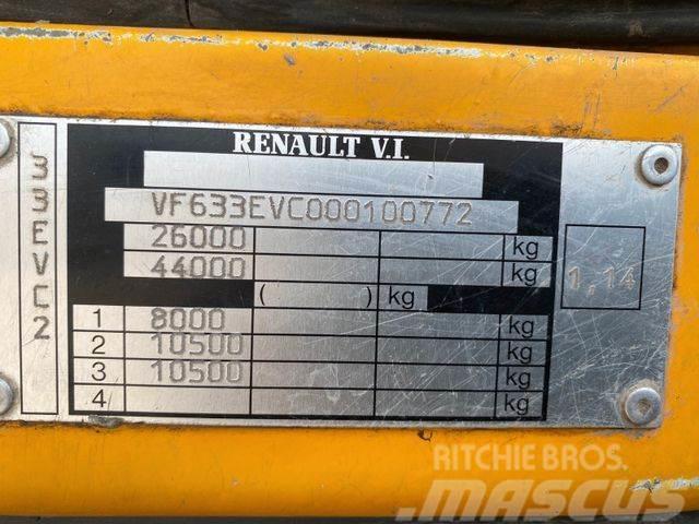 Renault KERAX 420.34 DCi threesided kipper 6x6, 13m3 772 Kiper kamioni