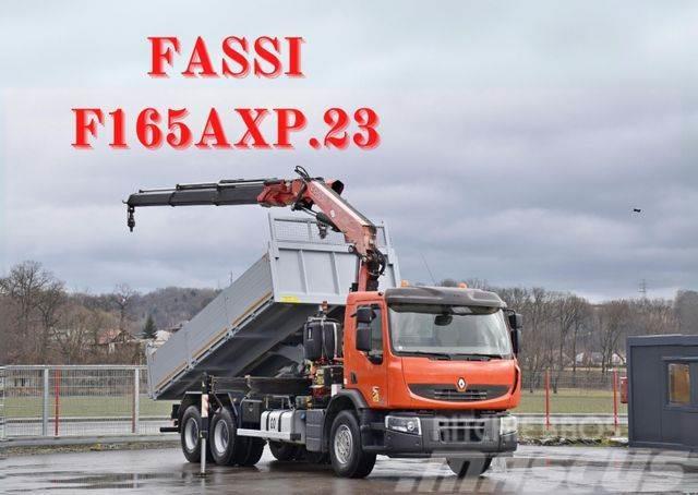 Renault Premium 370 *FASSI F165AXP.23 + FUNK/ 6x4 * TOP Kamioni sa kranom