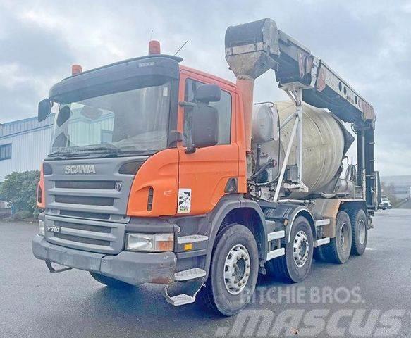 Scania P 380* Betonmischer 16 m * 8x4 * TOPZUSTAND Kamioni mikseri za beton
