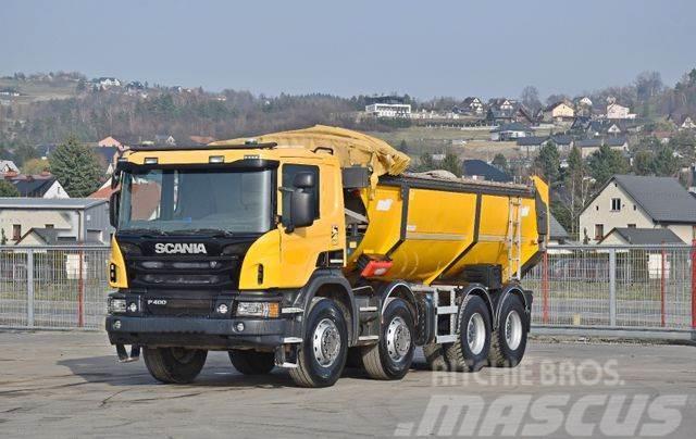 Scania P400 * Kipper / Apshfalt * 8x4 Kiper kamioni