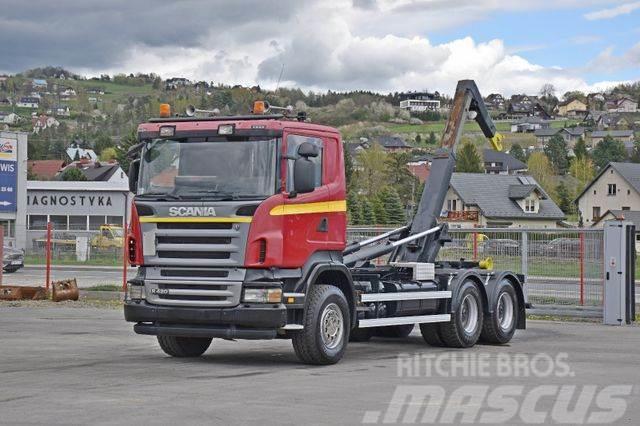 Scania R 420 Abrollkipper *6x4* Top Zustand ! Rol kiper kamioni s kukama za dizanje