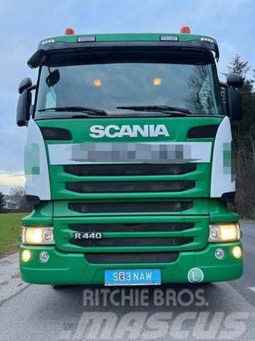 Scania R 440 LB6x2*4HNB Hiab 166 Funkfernsteuerung Kamioni sa kranom