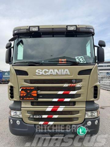Scania R420 ADR 14000L BENZIN D HEIZ TANKWAGEN RETARDER Kamioni cisterne