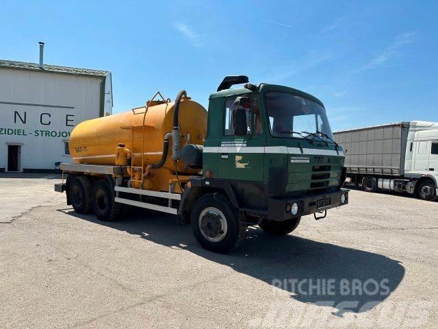 Tatra T815 P 6X6 - CAS sawage truck 10m3 vin 247 Kamioni cisterne