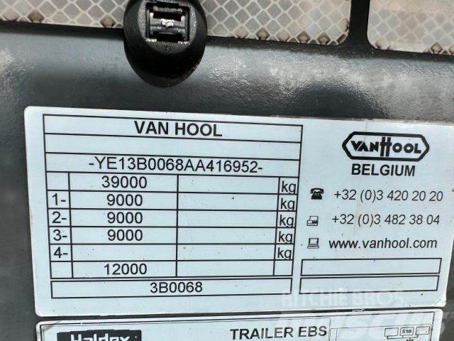 Van Hool BDF, food tank 20m3 vin 952 Tanker poluprikolice