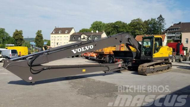 Volvo Ec 250 DNL mit Neu Long REach Arm 16 m Bageri gusjeničari