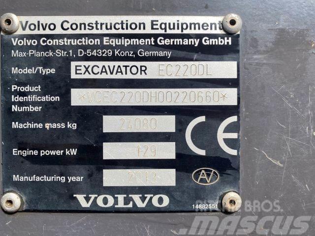 Volvo EC220 DL **BJ2013 *10000/ New Engine / New UC Bageri gusjeničari