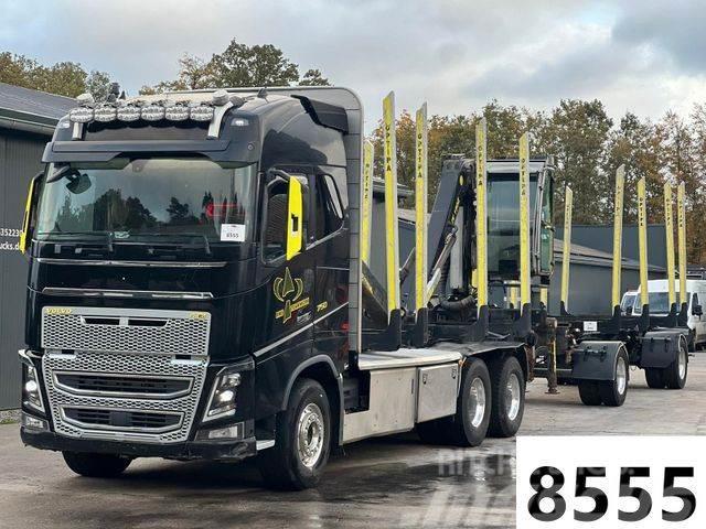 Volvo FH 750 Euro 6 6x4 + PAVIC Holzt Komplettzug Kamioni za drva