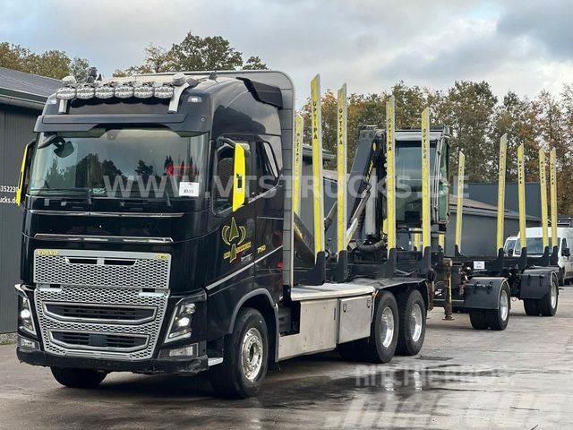 Volvo FH 750 Euro 6 6x4 + PAVIC Holzt Komplettzug Kamioni za drva