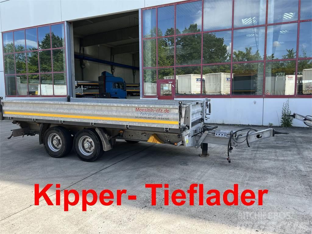 Möslein TDS 11 Schwebheim Tandemkipper- Tieflader, Neuwer Kiper prikolice