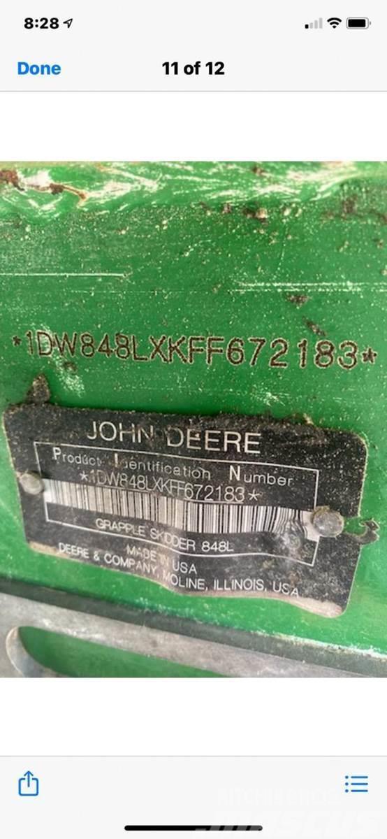 John Deere 848L Skideri