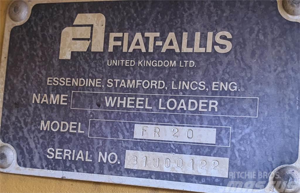 Fiat-Allis FR20 +vaaka ja kauha Utovarivači na kotačima