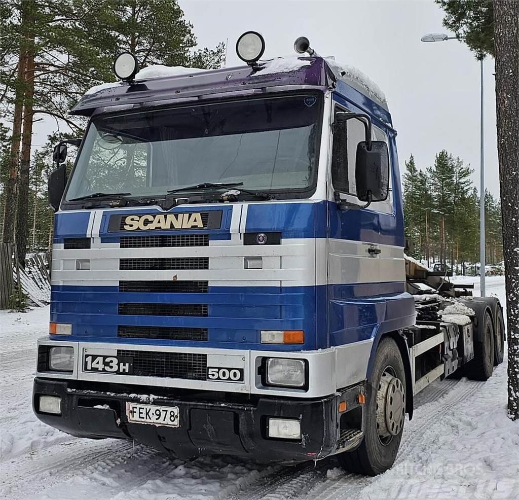 Scania 143H Demontažnii kamioni za podizanje kabela