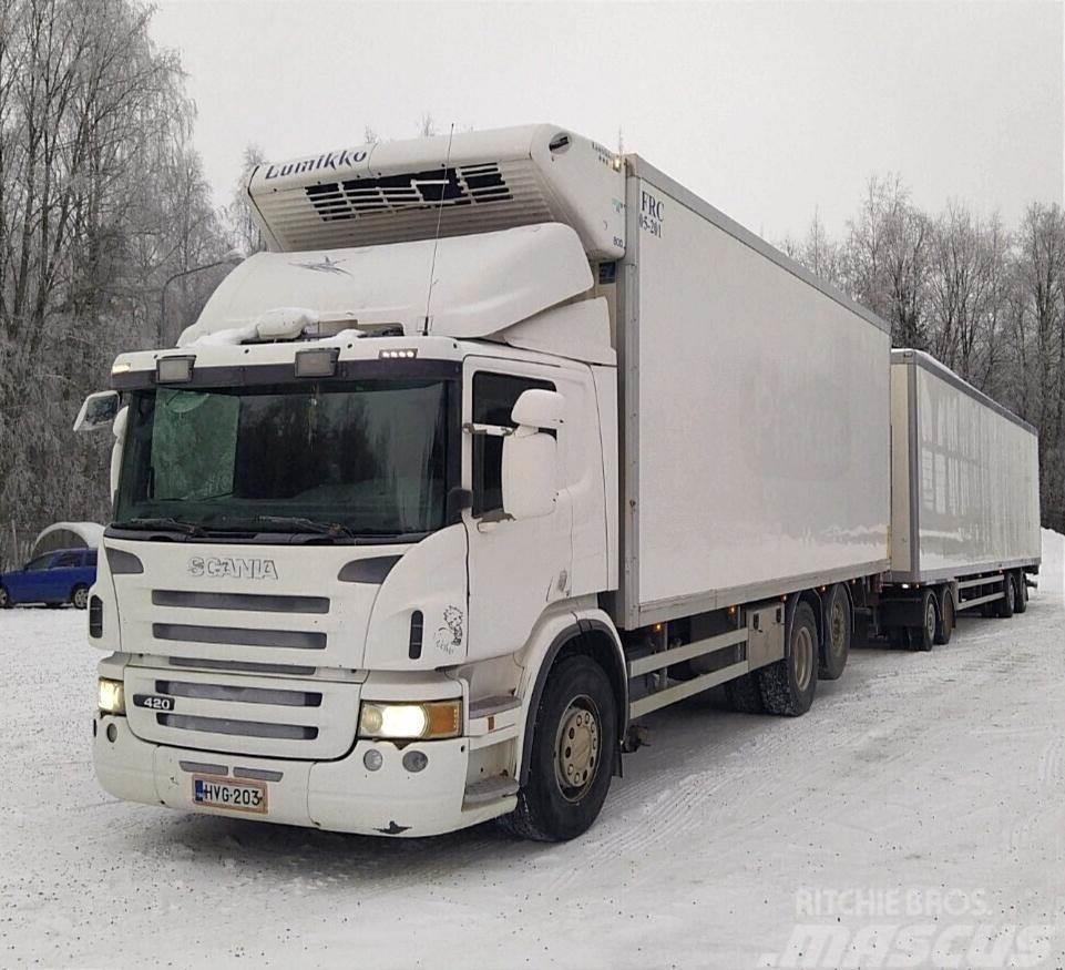 Scania P420 kylmäkoriyhdistelmä 6x2 Kamioni hladnjače