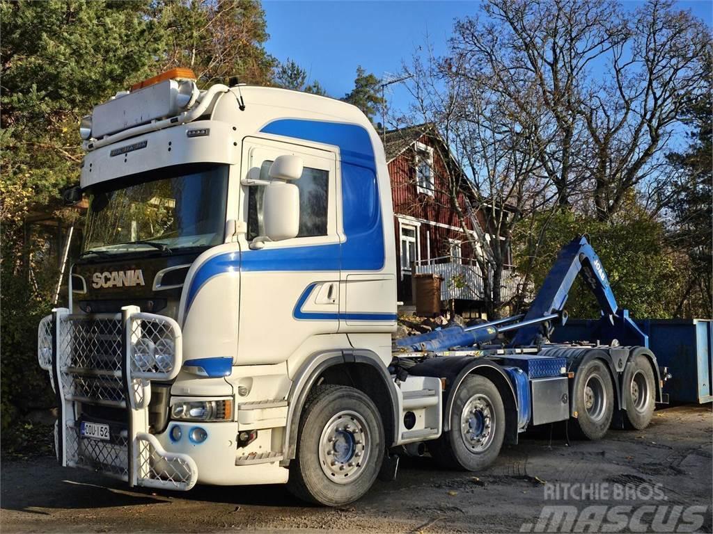 Scania R560 8x4 koukku Rol kiper kamioni s kukama za dizanje