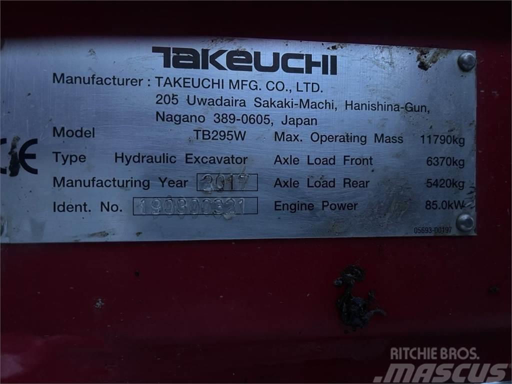 Takeuchi TB295 W Bageri na kotačima