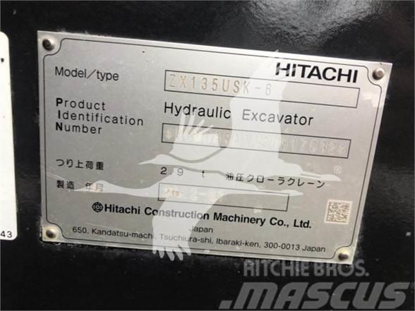 Hitachi ZX135USK-6 Bageri gusjeničari