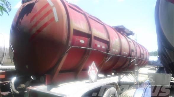Fruehauf 7450 GAL ALUM NON-CODE Tanker poluprikolice