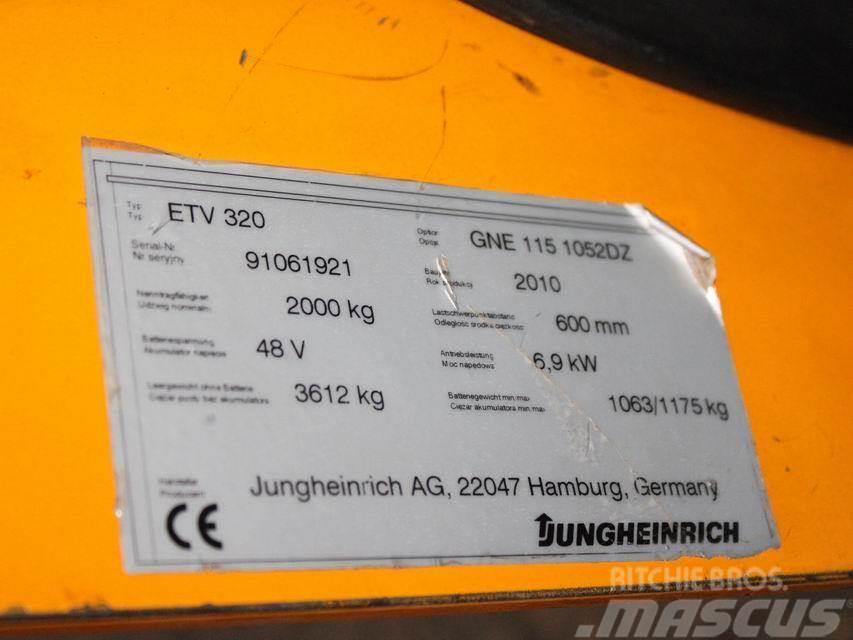 Jungheinrich ETV 320 GNE115-1052DZ Viličari sa pomičnim stupom