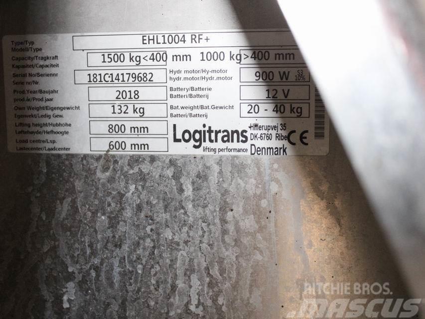 Logitrans EHL 1004 RF-Plus Nisko podizni električni viličar