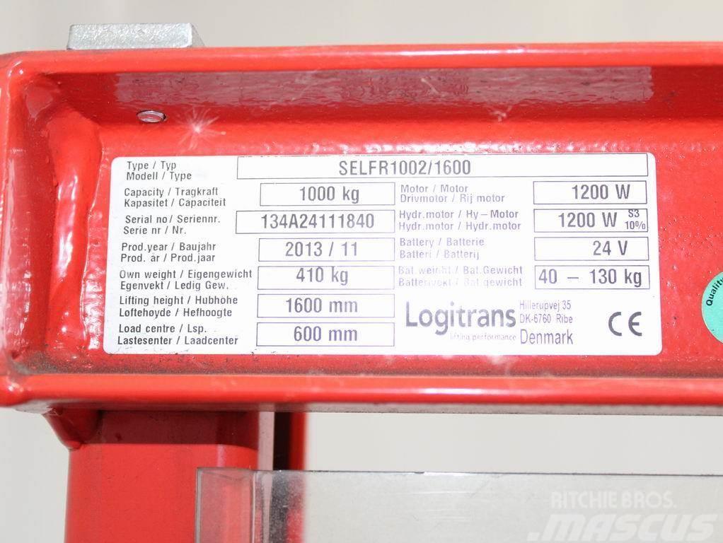 Logitrans SELFR 1002/1600 Ručni električni viličar