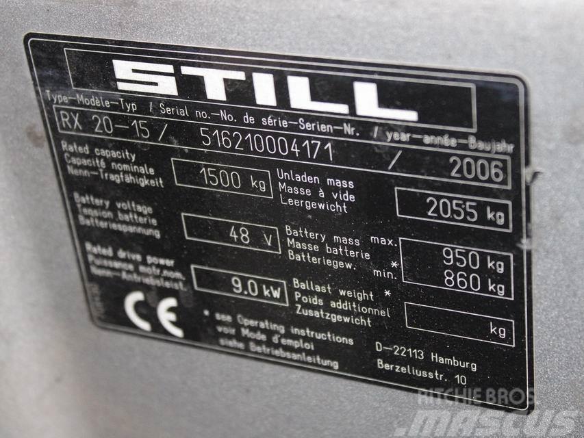 Still RX 20-15 6210 Električni viličari