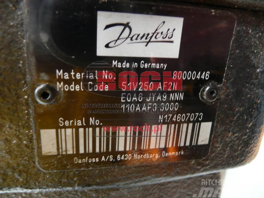 Danfoss 80000446 51V250AF2N E0A6 JYA9 NNN 110AAF3 3000 Motori