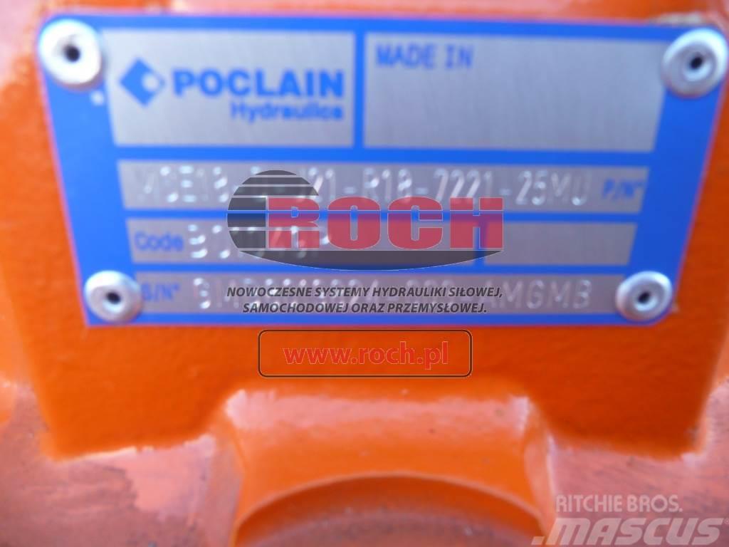 Poclain MSE18-D-J21-R18-7221-25MV B01049P Motori