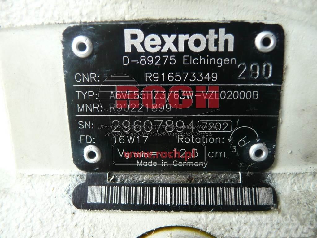 Rexroth A6VE55HZ3/63W-VZL02000B Motori