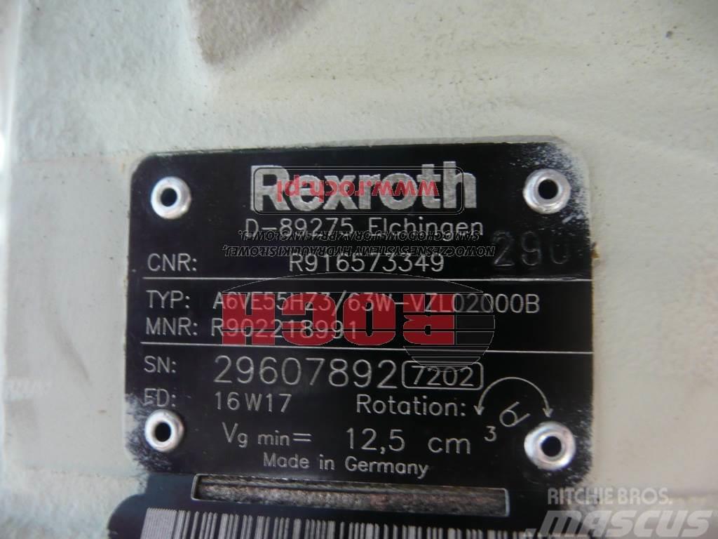 Rexroth A6VE55HZ3/63W-VZL02000B R902218991 r916573349+ GFT Motori