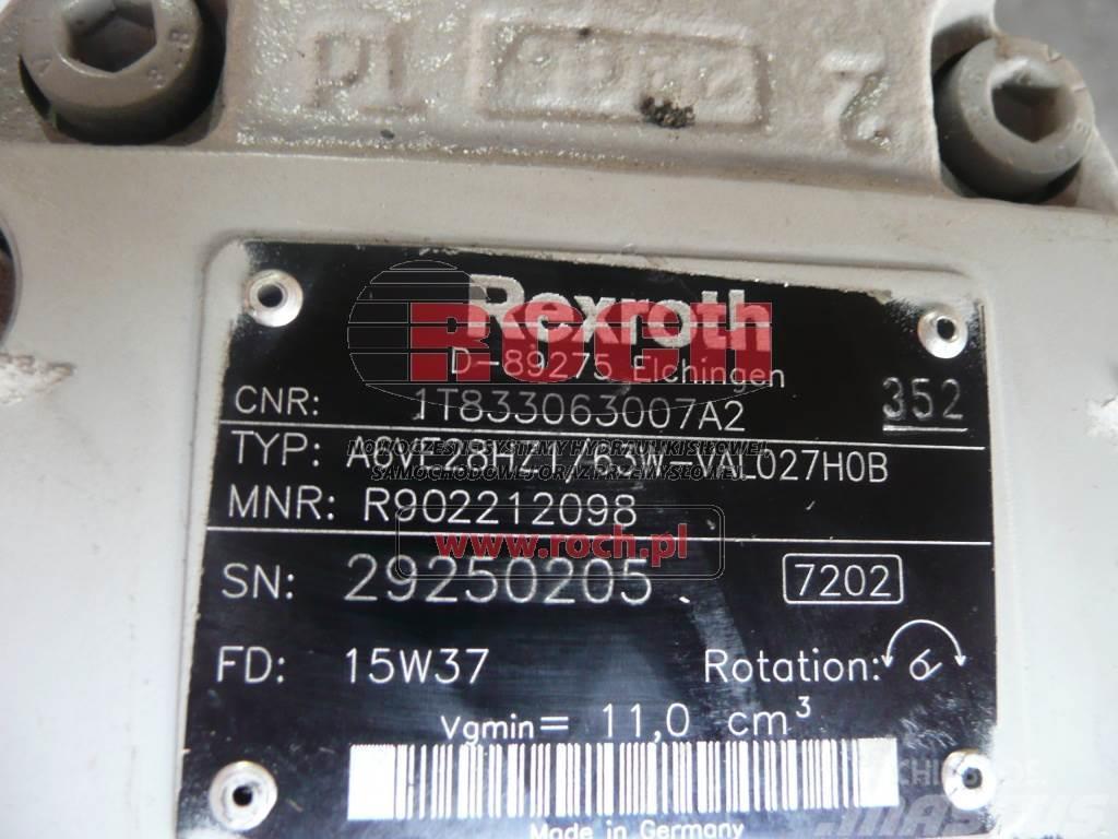 Rexroth + BONFIGLIOLI A6VE28HZ1/63W-VAL027H0B 1T833063007A Motori