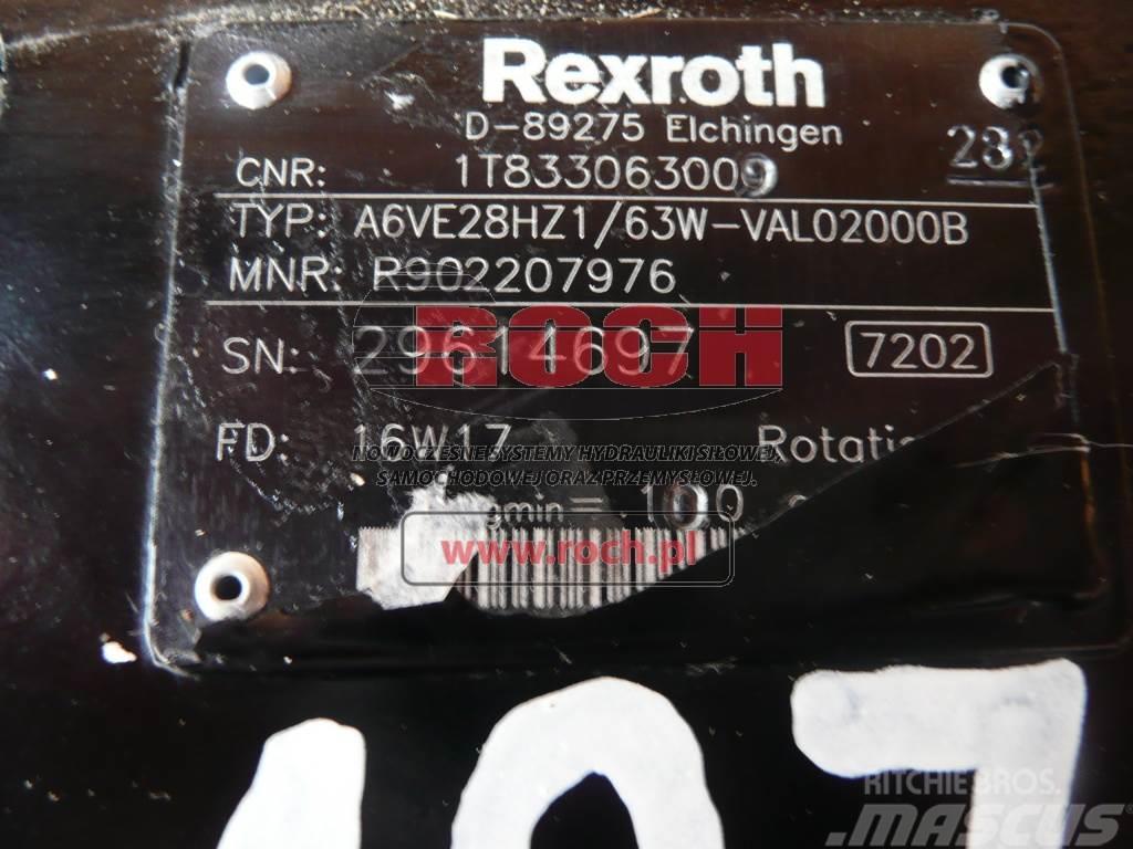 Rexroth + BONFIGLIOLI A6VE28HZ1/63W-VAL02000B R902207976 1 Motori