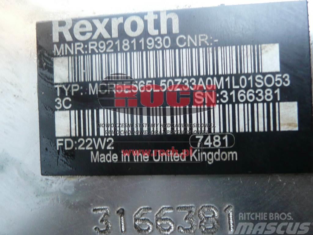 Rexroth MCR5E 565L50Z33A0M1L01S0533C Motori