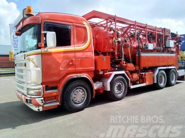 Scania Helmers recycler 164 G Kombiji / vakuumski kamioni