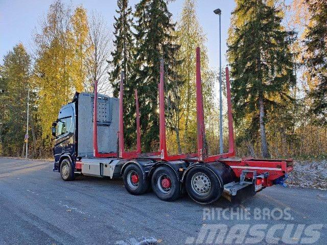 Scania R 730 B8x4*4NB, Korko 1,99% Kamioni za drva