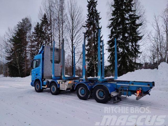 Scania R 730 B8x4NZ, Korko 1,99% Kamioni za drva