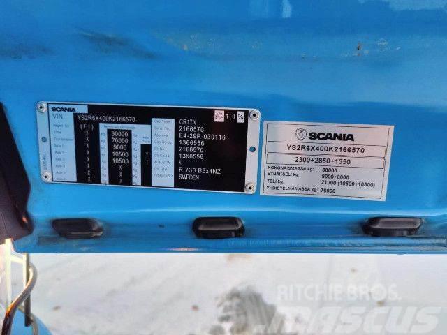 Scania R 730 B8x4NZ, Korko 1,99% Kamioni za drva