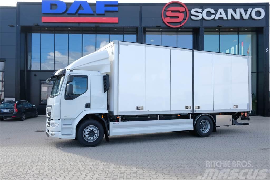 DAF Ny LF 290 4x2 skåpbil 18 tons Sanduk kamioni